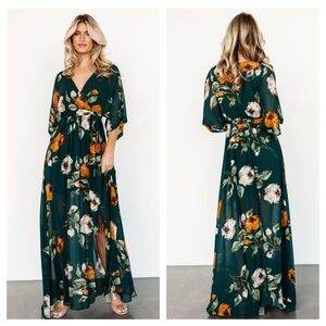 Baltic Born Kia Kimono Maxi Dress New Without Tags